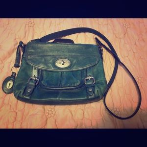 Fossil Rare Long Live Vintage Maddox Bag